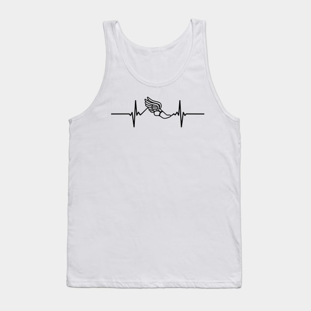 track and field Tank Top by Mandala Project